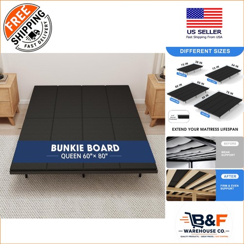 Queen bunkie board 60x80 - bunkie,