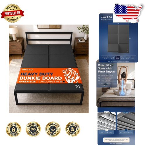 Durable queen bunkie - queen,