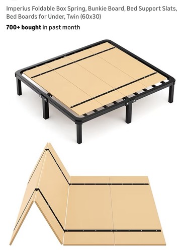 Bunkie board twin - bunkie, (60x30)
